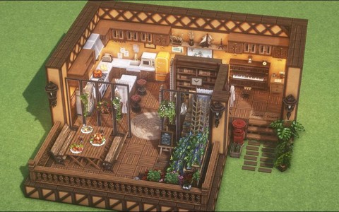 我的世界怎么装饰房子内室