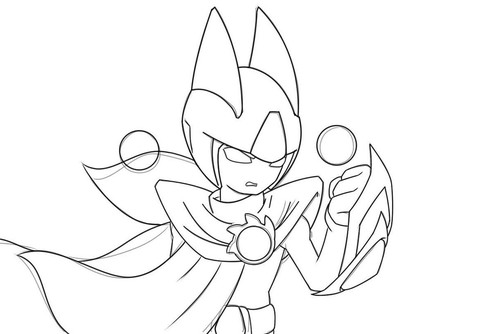 赛尔号赛精灵怎么画