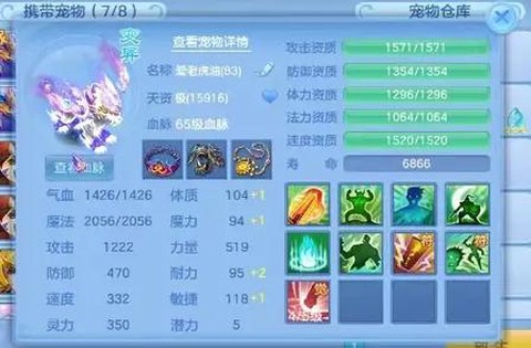 神武龙宫坐骑什么性格[图1]