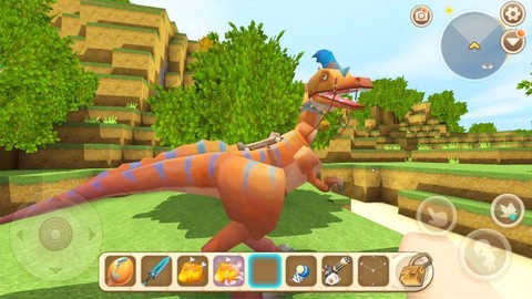 迷你世界怎么驯速龙