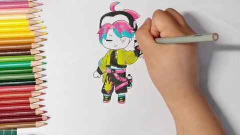 迷你世界头发怎么染色