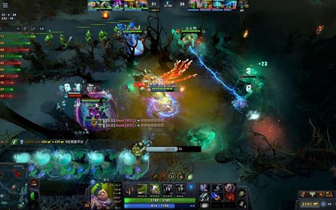 dota2怎么冲锋