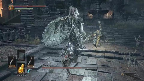 黑魂3猎龙铠甲怎么打